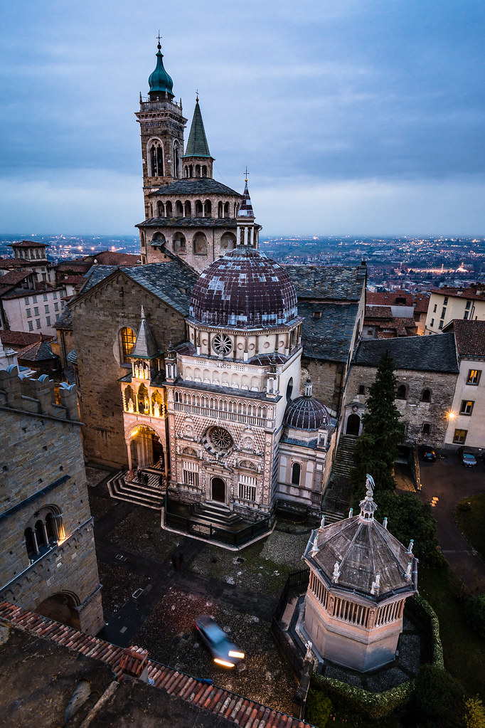Bergamo, and especially "Citta Alta" is a wonderful Italian town. If you ever have a flight to Bergamo because of its connection to Milano: take your time and visit Citta Alta!
